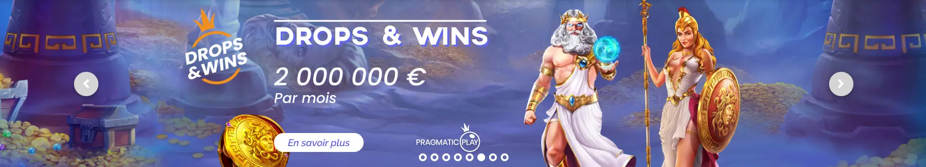 Drop and Wins GUTS CASINO