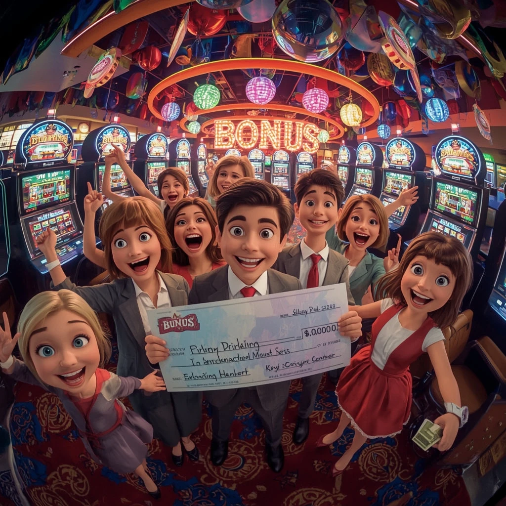 bono en manos de un hombre en GUTS CASINO